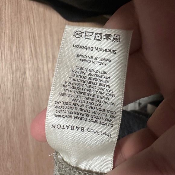 The Group Babaton Wide Leg Sweatpants Gray XS Lounge Casual - Picture 5 of 8